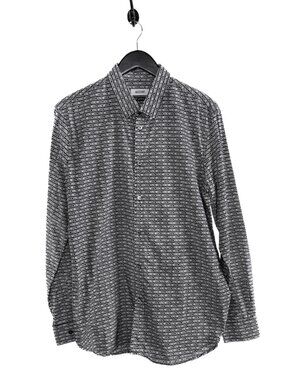 Moschino Black Logo Throughout Printed Shirt